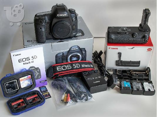 PoulaTo: Canon EOS 5D Mark III Strap, BL-5DIII, Battery Charger, Field Guide, Low Shutter
